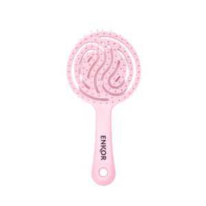 CEPILLO LISOS SIN ESFUERZO ENKOR ROSADO X 1 UND