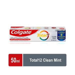 CREMA DENTAL COLGATE TOTAL ORIGINAL MINT CAJA 50 ML