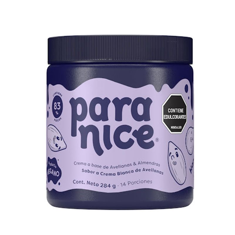 Why Not Esparcible Crema Blanca De Avellanas Paranice X 284 Gr