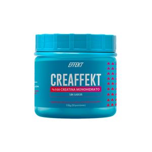 CREATINA MONOHIDRATADA EFFEKT POLVO 100% POTE 150 G