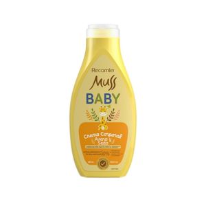CREMA CORPORAL MUSS BABY AVENA Y SEDA FRASCO 400 ML