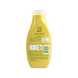 CREMA CORPORAL MUSS BABY AVENA Y SEDA FRASCO 400 ML