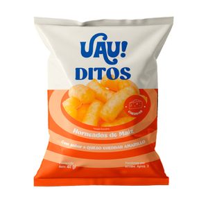 UAU DITOS QUESO CHEDDAR AMARILLO BOLSA 40 G