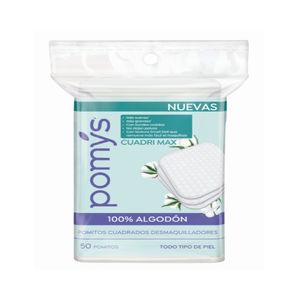 RUEDITAS FACIALES POMYS CUADRADAS SENSITIVE BOLSA X 50 UNDS