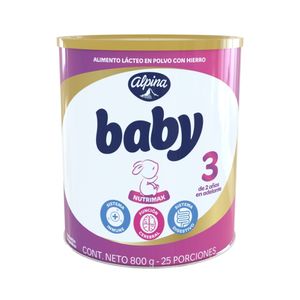ALPINA BABY NUTRIMAX ETAPA 3 POLVO LATA 800 G
