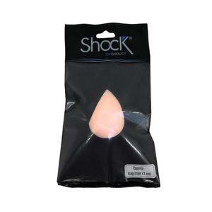 ESPONJA SHOCK MAQUILLAJE ROSA PASTEL BOLSA X 1 UND