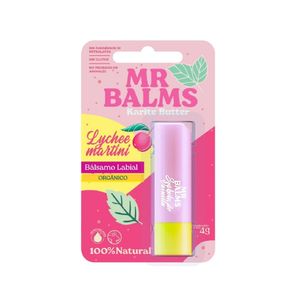 BALSAMO LABIAL MR BALMS LYCHEE MARTINI BARRA 4 G