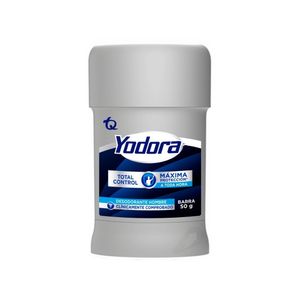 DESODORANTE YODORA TOTAL CONTROL BARRA 50 G