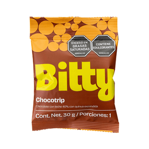 SNACK BITTY CHOCOTRIP 40% MILK CHOCOLATE BOLSA 30 G