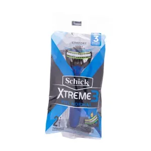 SCHICK XTREME 3 HOMBRE MAQUINA DE AFEITAR BOLSA X 2 UNDS