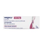 WEGOVY 0,5 MG DOSIS SOLUCION INYECTABLE CAJA 1.5 ML