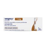 WEGOVY 1.0 MG/DOSIS SOLUCION INYECTABLE CAJA 3 ML