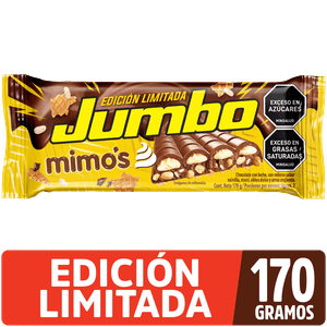 CHOCOLATINA JUMBO MIMOS BARRA 170 G
