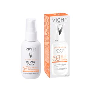 VICHY CAPITAL SOLEIL UV AGE DAILY SPF 50+ CAJA 40 ML