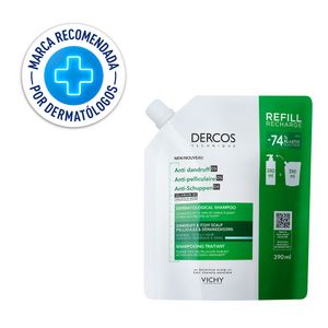 VICHY DERCOS DS REFILL SHAMPOO ANTICASPA BOLSA 390 ML