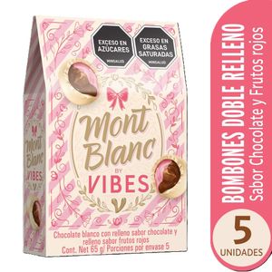 BOMBONES RELLENOS MONTBLANC VIBES CAJA X 5 UNDS