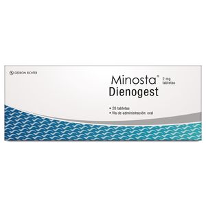 MINOSTA TABLETAS 2 MG CAJA X 28 UNDS
