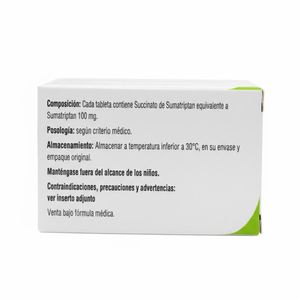 SUMAFIX TABLETAS RECUBIERTAS 100 MG CAJA X 20 UNDS