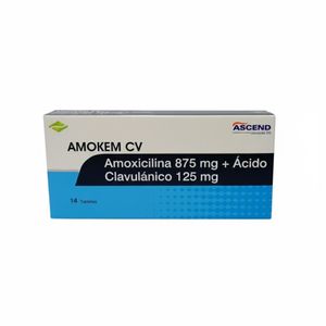 AMOKEM CV TABLETA 875MG/125MG CAJA X 14 UNDS