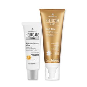 KIT HELIOCARE PIGMENT 50ML+ GRATIS HELIOCARE 360° BODY GLOW 100 ML