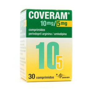 COVERAM (RG) COMPRIMIDOS 10/5MG