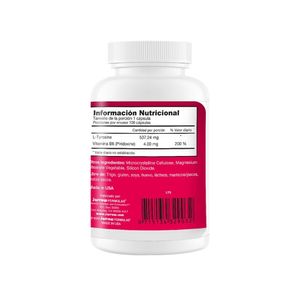 L-TYROSINE JARROW CAPSULAS