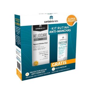 KIT HELIOCARE PIGMENT 50ML+ GRATIS ENDOCARE HYDRACTIVE AGUA MICELAR 100 ML
