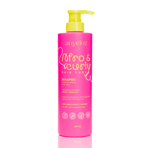 SHAMPOO ANYELUZ HIDRATANTE AFRO & CURLY FRASCO 600 ML