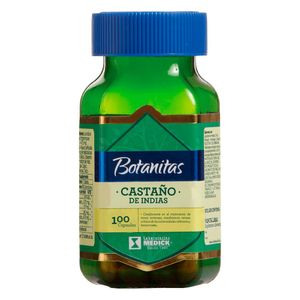 CASTAÑO DE INDIAS BOTANITAS CAPSULAS 300 MG FRASCO X 100 UNDS
