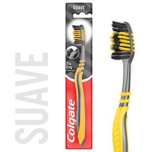 CEPILLO DENTAL COLGATE ZIG ZAG CARBON MEDIO X 1 UND