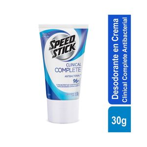 DESODORANTE CREMA SPEED STICK CLINICAL COMPLETE TUBO 30 G