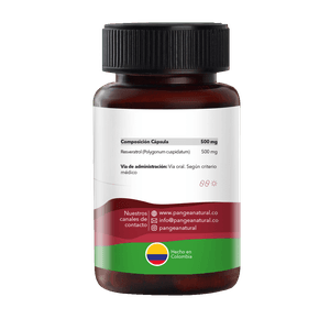 RESVERATROL PANGEA CAPSULAS FRASCO X 60 UNDS