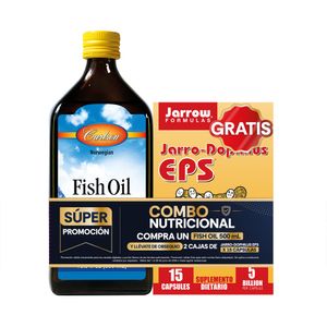 KIT FISH OIL 500ML +JARRO DOPHILUS CAJA X 15 UNDS