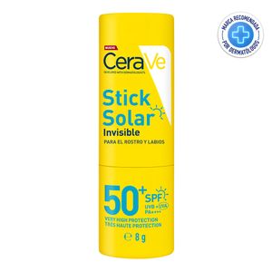 CERAVE STICK SOLAR INVISIBLE SPF 50+ BARRA 8 G