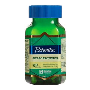 BETACAROTENO BOTANITAS CAPSULAS FRASCO X 60 UNDS