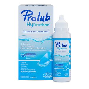 PROLUB HYDRATHAN SOLUCION PARA LENTES FRASCO 100 ML