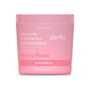 MASCARILLA CAPILAR AMAZONICA PURIFY ANTICAIDA POTE 500 ML