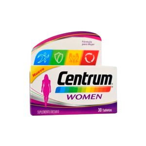 CENTRUM WOMEN TABLETAS CAJA X 30 UNDS