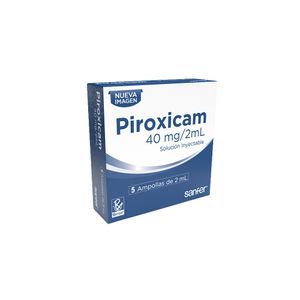 PIROXICAM SOLUCION INYECTABLE 40MG/2ML