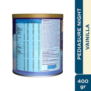 PEDIASURE NIGHT POLVO VAINILLA LATA 400 G