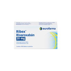 RIBEX (RG) TABLETAS 20 MG CAJA X 15 UNDS