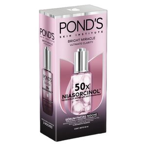 SERUM FACIAL PONDS BRIGHT MIRACLE NOCHE FRASCO GOTERO 30 ML