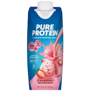 MALTEADA PURE PROTEIN FRESA TETRAPACK 325 ML