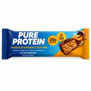 BARRA DE PROTEINA PURE PROTEIN CHOCOLATE PEANUT BUTTER BOLSA 50 G