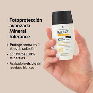 HELIOCARE 360 MINERAL TOLERANC FLUIDO SPF 50 CAJA 50 ML