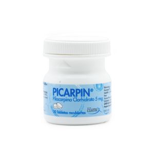 PICARPIN (PILOCARPINA) TABLETAS 5 MG FRASCO X 20 UNDS