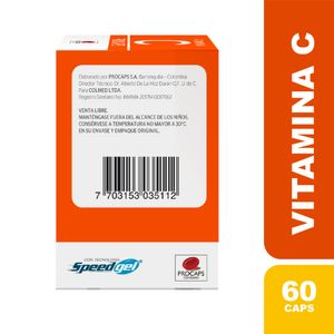 VITAMINA C CAPSULAS BLANDAS 500 MG