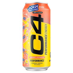 C4 PERFORMANCE JOLLY RANCHER PEACH LATA 473 ML