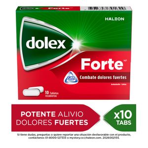 DOLEX FORTE NF TABLETA 500MG/65MG CAJA X 10 UNDS